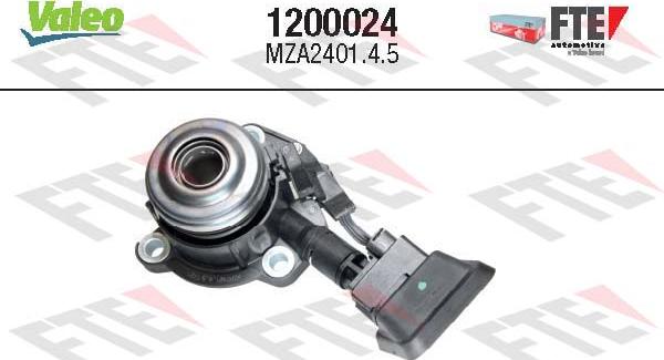 FTE 1200024 - Centrālais izslēdzējmehānisms, Sajūgs www.autospares.lv