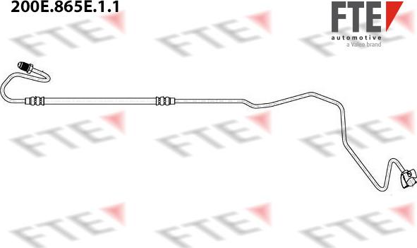 FTE 200E.865E.1.1 - Bremžu šļūtene www.autospares.lv