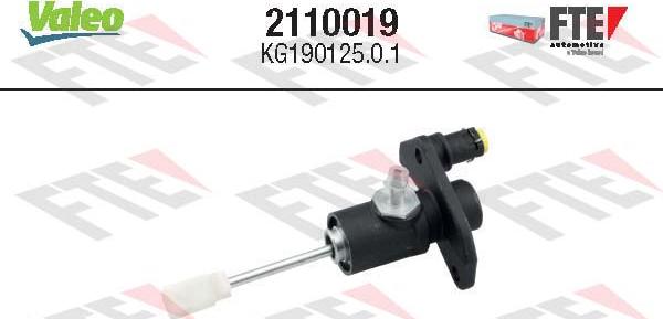 FTE 2110019 - Master Cylinder, clutch www.autospares.lv