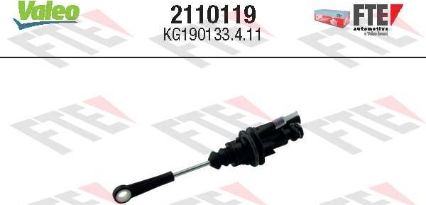 FTE 2110119 - Master Cylinder, clutch www.autospares.lv