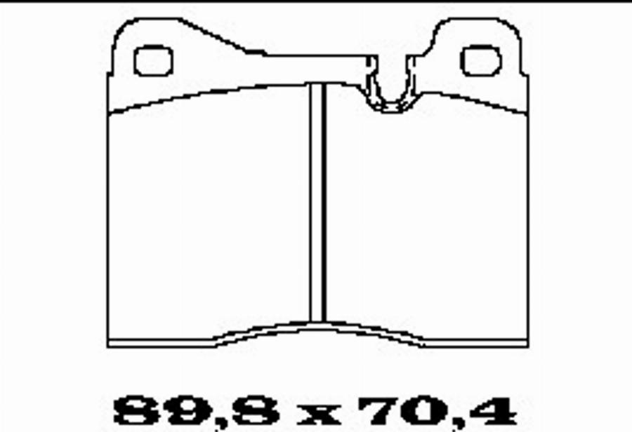 FTE BL1076A2 - Brake Pad Set, disc brake www.autospares.lv