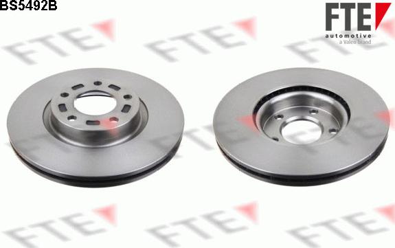 FTE BS5492B - Brake Disc www.autospares.lv