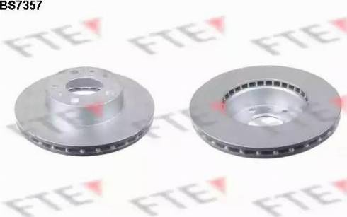 FTE BS7357 - Brake Disc www.autospares.lv