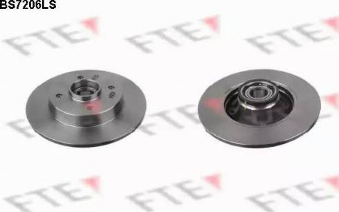 FTE BS7206LS - Brake Disc www.autospares.lv