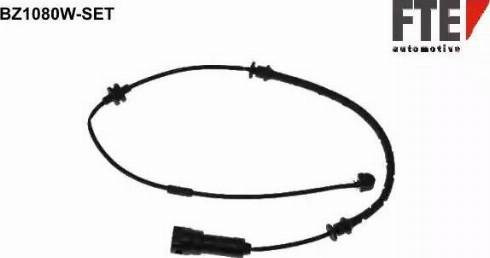 FTE BZ1080W-SET - Indikators, Bremžu uzliku nodilums www.autospares.lv