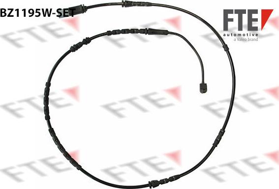 FTE BZ1195W-SET - Indikators, Bremžu uzliku nodilums www.autospares.lv