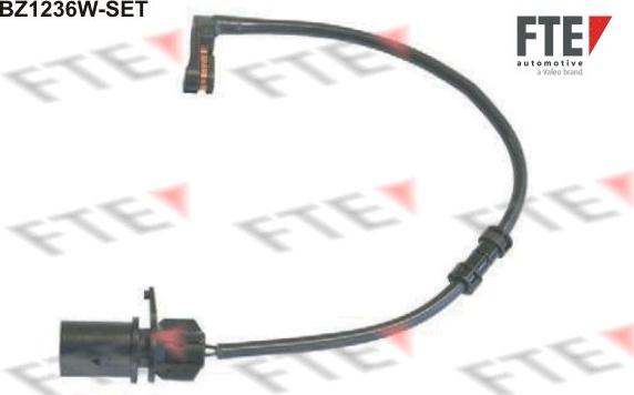 FTE BZ1236W-SET - Indikators, Bremžu uzliku nodilums www.autospares.lv