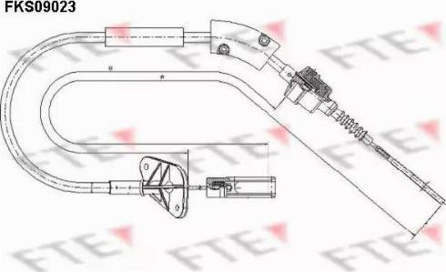 FTE FKS09023 - Trose, Sajūga pievads www.autospares.lv