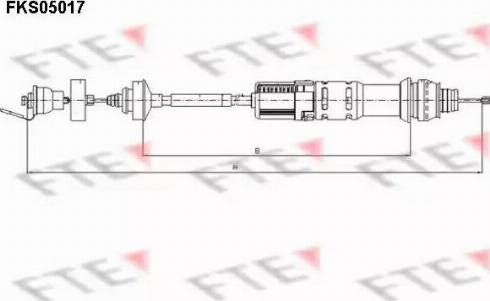 FTE FKS05017 - Trose, Sajūga pievads autospares.lv