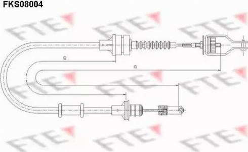 FTE FKS08004 - Trose, Sajūga pievads www.autospares.lv