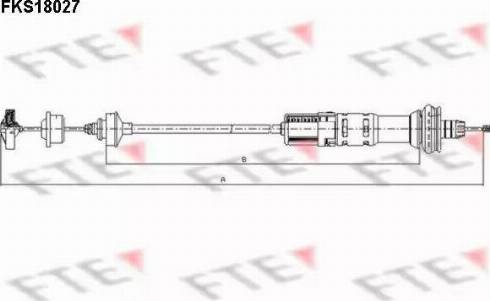 FTE FKS18027 - Trose, Sajūga pievads autospares.lv