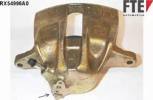 FTE RX54996A0 - Brake Caliper www.autospares.lv