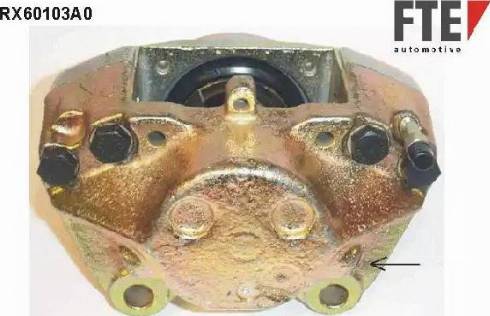 FTE RX60103A0 - Bremžu suports www.autospares.lv