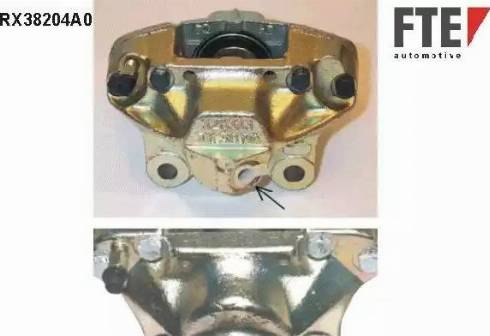 FTE RX38204A0 - Bremžu suports www.autospares.lv