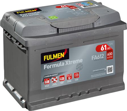 Fulmen FA612 - Starter Battery www.autospares.lv