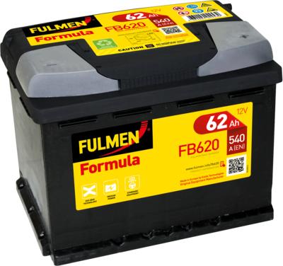 Fulmen FB620 - Startera akumulatoru baterija www.autospares.lv