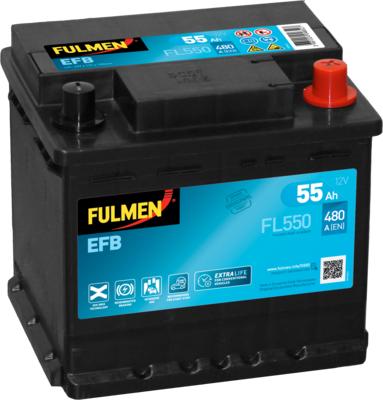 Fulmen FL550 - Starter Battery www.autospares.lv