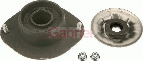 Gabriel GK163 - Опора стойки амортизатора, подушка www.autospares.lv