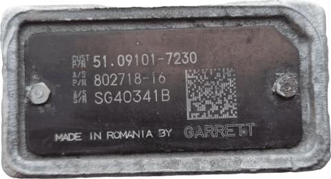 Garrett 802718-16 - Kompresors, Turbopūte www.autospares.lv