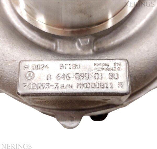 Garrett 742693-3 - Клапан регулирования давления нагнетателя www.autospares.lv