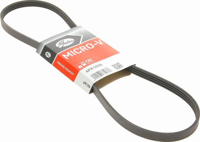 Gates 4PK1058 - V-Ribbed Belt www.autospares.lv