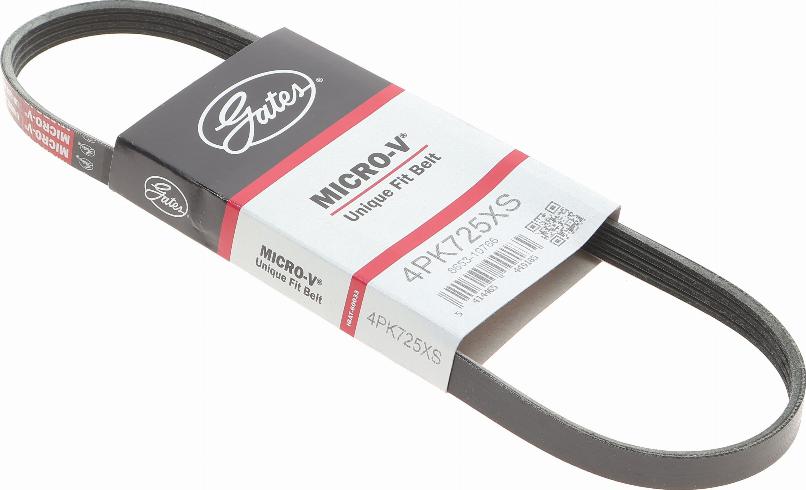 Gates 4PK725XS - V-Ribbed Belt www.autospares.lv