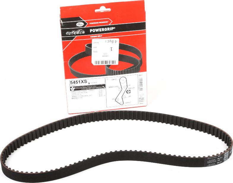 Gates 5451XS - Timing Belt www.autospares.lv