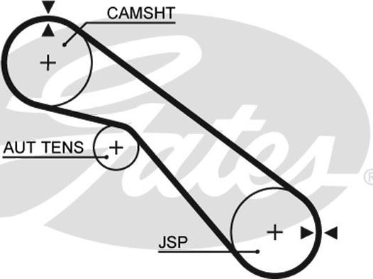 Gates 5405XS - Zobsiksna www.autospares.lv