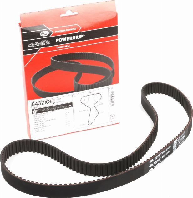 Gates 5432XS - Timing Belt www.autospares.lv