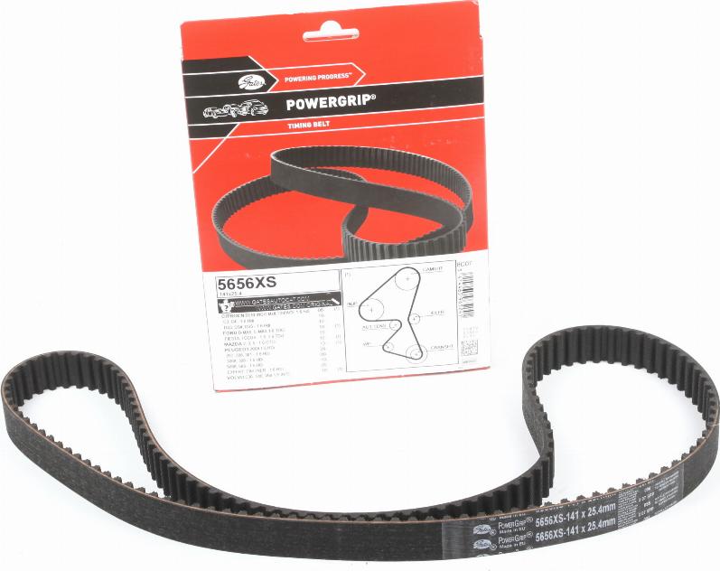 Gates 5656XS - Timing Belt www.autospares.lv