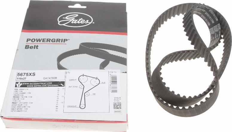 Gates 5675XS - Timing Belt www.autospares.lv