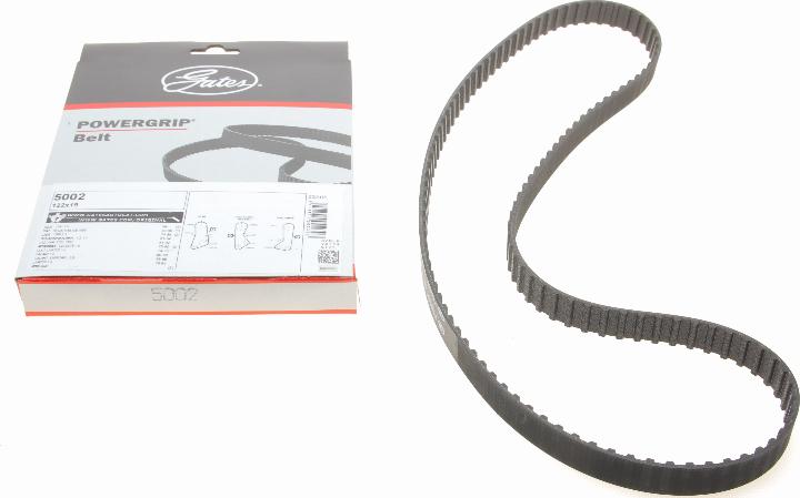 Gates 5002 - Timing Belt www.autospares.lv