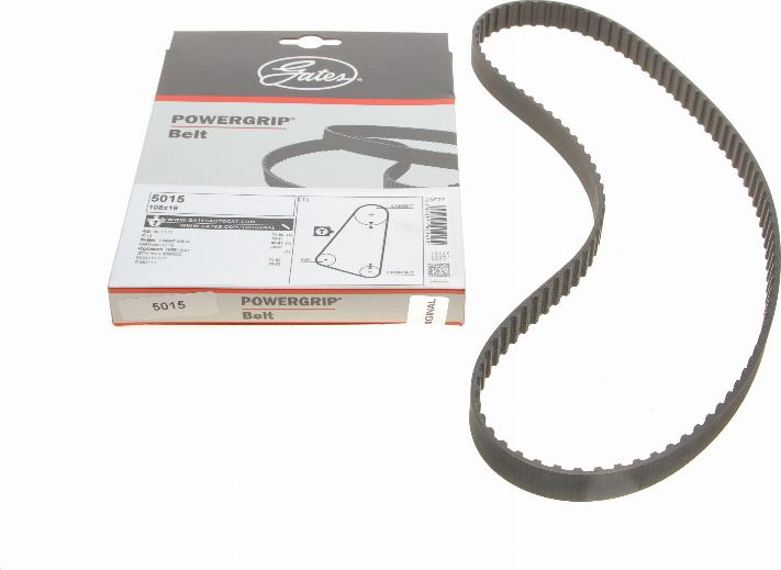 Gates 5015 - Timing Belt www.autospares.lv