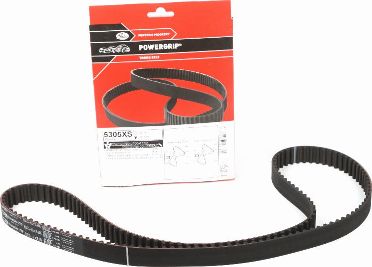 Gates 5305XS - Зубчатый ремень ГРМ www.autospares.lv