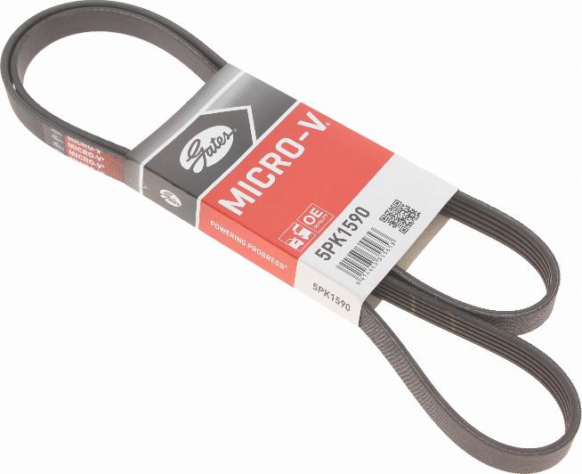 Gates 5PK1590 - V-Ribbed Belt www.autospares.lv