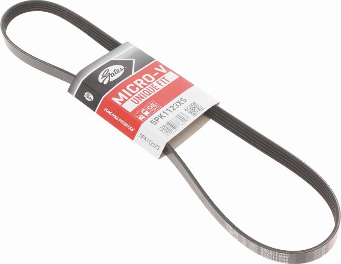 Gates 5PK1123XS - V-Ribbed Belt www.autospares.lv