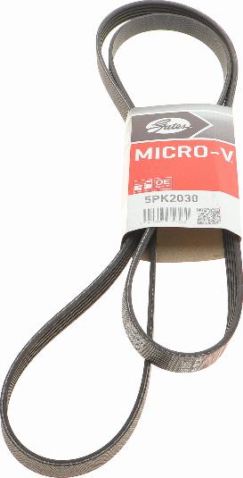 Gates 5PK2030 - V-Ribbed Belt www.autospares.lv