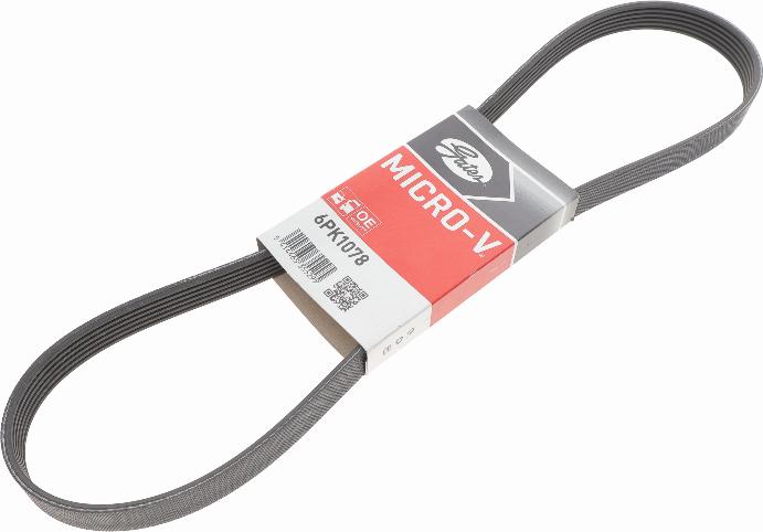 Gates 6PK1078 - V-Ribbed Belt www.autospares.lv