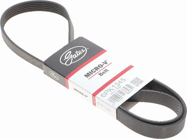 Gates 6PK1345 - V-Ribbed Belt www.autospares.lv