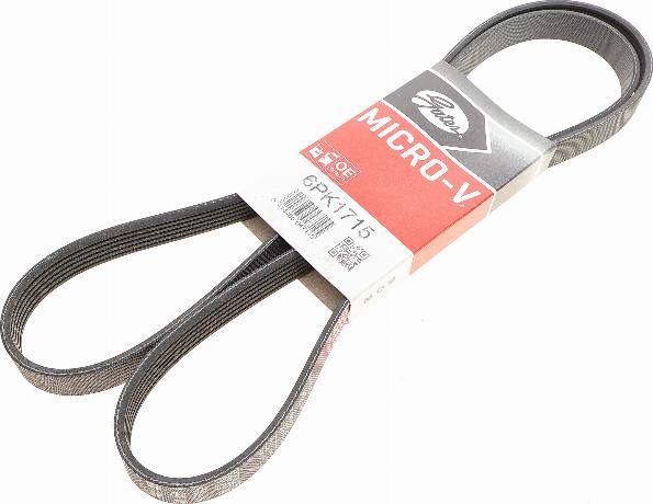 Gates 6PK1715 - V-Ribbed Belt www.autospares.lv