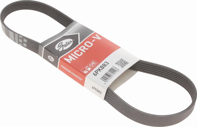 Gates 6PK883 - V-Ribbed Belt www.autospares.lv