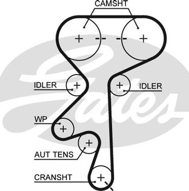 Gates 5369XS - Zobsiksna www.autospares.lv