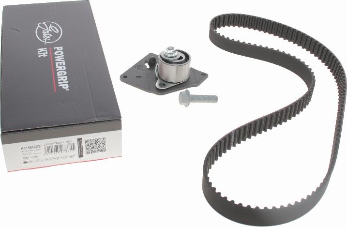 Gates K015552XS - Timing Belt Set www.autospares.lv