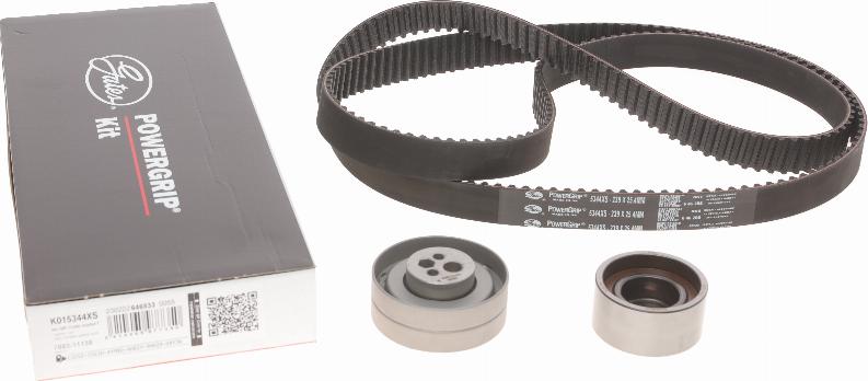 Gates K015344XS - Timing Belt Set www.autospares.lv