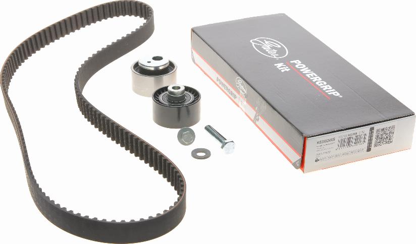 Gates K035524XS - Timing Belt Set www.autospares.lv