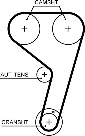 Gates K03T359HOB - Zobsiksnas komplekts www.autospares.lv