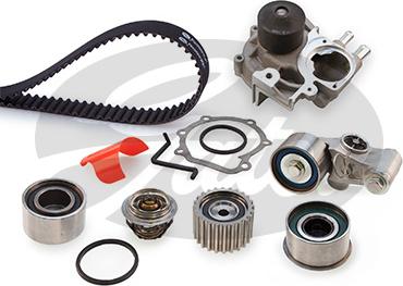 Gates KP1TH15537XS-2 - Water Pump & Timing Belt Set www.autospares.lv