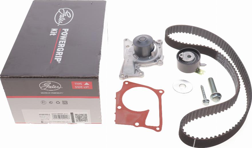 Gates KP25578XS-2 - Water Pump & Timing Belt Set www.autospares.lv