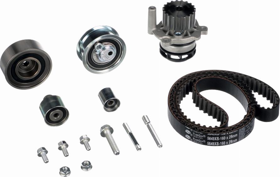 Gates KP25649XS-1 - Water Pump & Timing Belt Set www.autospares.lv