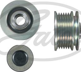 Gates OAP7266 - Pulley, alternator, freewheel clutch www.autospares.lv